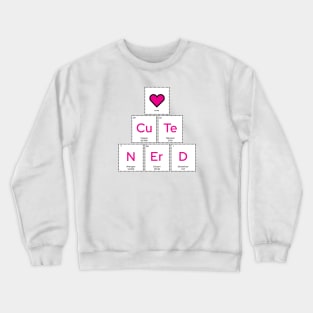 Cute Nerd Crewneck Sweatshirt